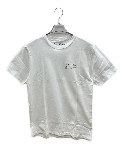 TOM SACHS STAFF（トム・サックス・スタッフ）TOM SACHS STAFF (トム・サックス・スタッフ) NIKECraft (ナイキクラフト) 半袖カットソー ホワイト サイズ:Sの古着・服飾アイテム