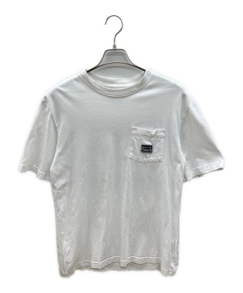 PALACE（パレス）PALACE (パレス) 半袖カットソー ホワイト サイズ:Sの古着・服飾アイテム