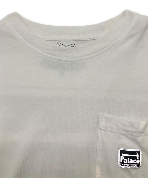 PALACE（パレス）PALACE (パレス) 半袖カットソー ホワイト サイズ:Sの古着・服飾アイテム