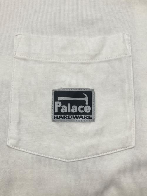 PALACE（パレス）PALACE (パレス) 半袖カットソー ホワイト サイズ:Sの古着・服飾アイテム