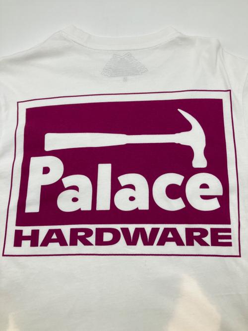 PALACE（パレス）PALACE (パレス) 半袖カットソー ホワイト サイズ:Sの古着・服飾アイテム