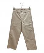 DESCENDANTディセンダント）の古着「WORK TROUSERS UNSAIORI raregem」｜ベージュ