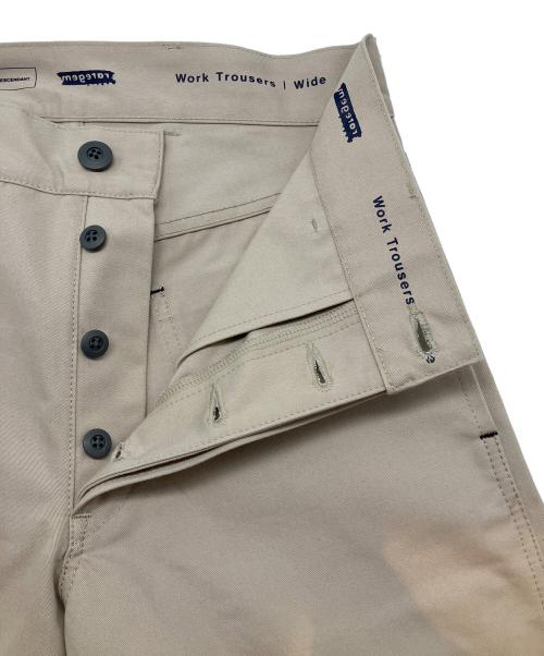 DESCENDANT（ディセンダント）DESCENDANT (ディセンダント) WORK TROUSERS UNSAIORI raregem ベージュ サイズ:1の古着・服飾アイテム