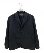 COMME des GARCONS HOMMEコムデギャルソン オム）の古着「ウールトロテーラードジャケット　AD2020･21SS」｜ブラック