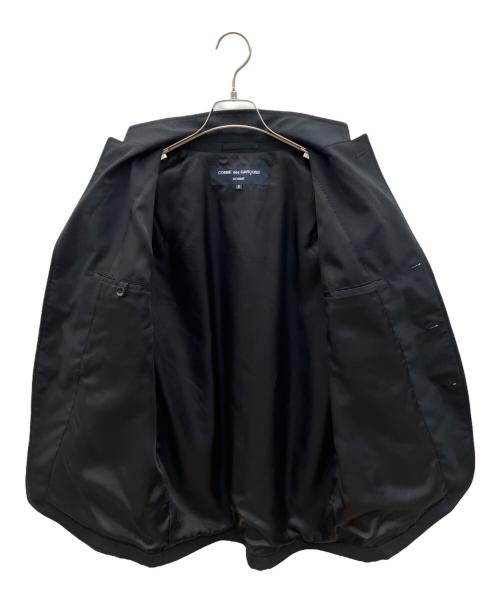 COMME des GARCONS HOMME（コムデギャルソン オム）COMME des GARCONS HOMME (コムデギャルソン オム) ウールトロテーラードジャケット　AD2020･21SS ブラック サイズ:Sの古着・服飾アイテム
