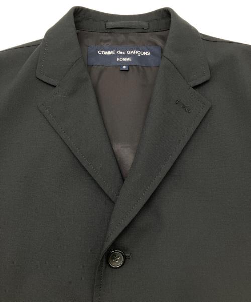 COMME des GARCONS HOMME（コムデギャルソン オム）COMME des GARCONS HOMME (コムデギャルソン オム) ウールトロテーラードジャケット　AD2020･21SS ブラック サイズ:Sの古着・服飾アイテム