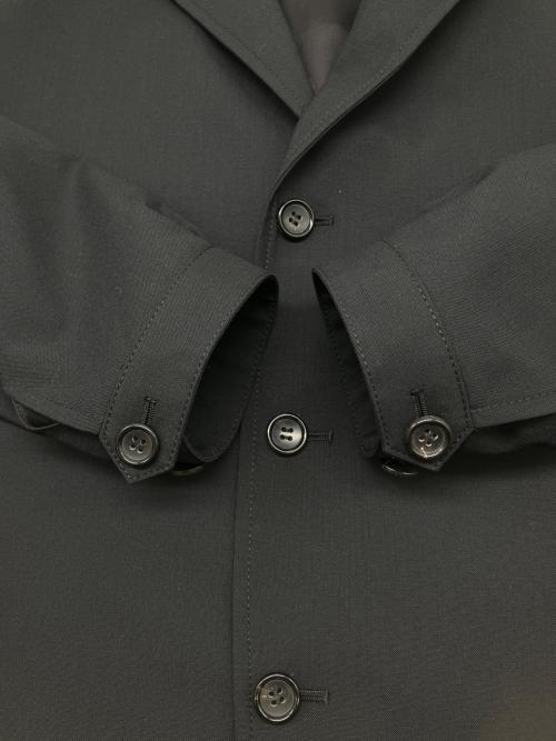 COMME des GARCONS HOMME（コムデギャルソン オム）COMME des GARCONS HOMME (コムデギャルソン オム) ウールトロテーラードジャケット　AD2020･21SS ブラック サイズ:Sの古着・服飾アイテム