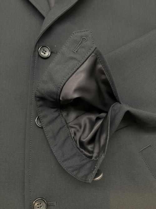 COMME des GARCONS HOMME（コムデギャルソン オム）COMME des GARCONS HOMME (コムデギャルソン オム) ウールトロテーラードジャケット　AD2020･21SS ブラック サイズ:Sの古着・服飾アイテム