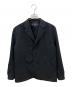 COMME des GARCONS HOMME（コムデギャルソン オム）の古着「ウールトロテーラードジャケット　AD2020･21SS」｜ブラック