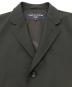 中古・古着 COMME des GARCONS HOMME (コムデギャルソン オム) ウールトロテーラードジャケット　AD2020･21SS ブラック サイズ:S：25000円
