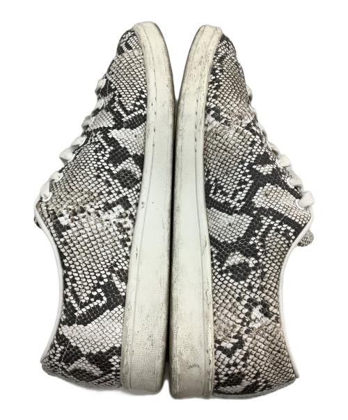 adidas（アディダス）adidas (アディダス) HYKE (ハイク) STANSMITH グレー×ホワイト サイズ:26の古着・服飾アイテム