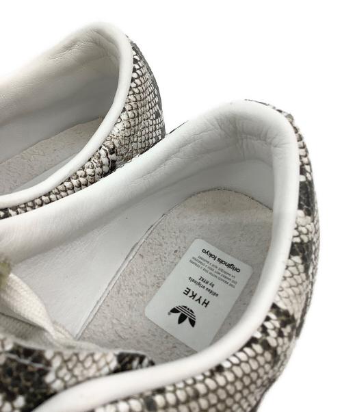 adidas（アディダス）adidas (アディダス) HYKE (ハイク) STANSMITH グレー×ホワイト サイズ:26の古着・服飾アイテム