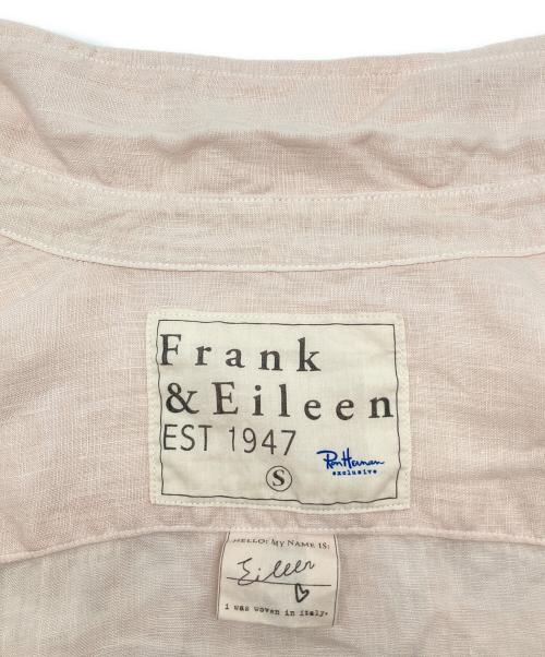 Frank&Eileen（フランクアンドアイリーン）Frank&Eileen (フランクアンドアイリーン) Ron Herman (ロンハーマン) リネンシャツ ピンク サイズ:Sの古着・服飾アイテム