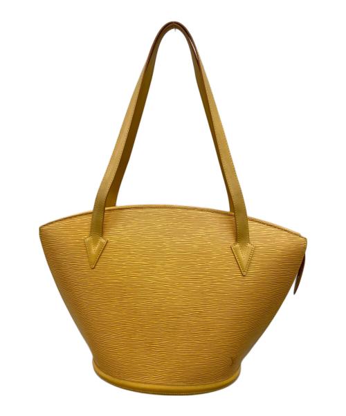LOUIS VUITTON（ルイ ヴィトン）LOUIS VUITTON (ルイ ヴィトン) エピ サンジャック ショッピング イエロー×パープルの古着・服飾アイテム
