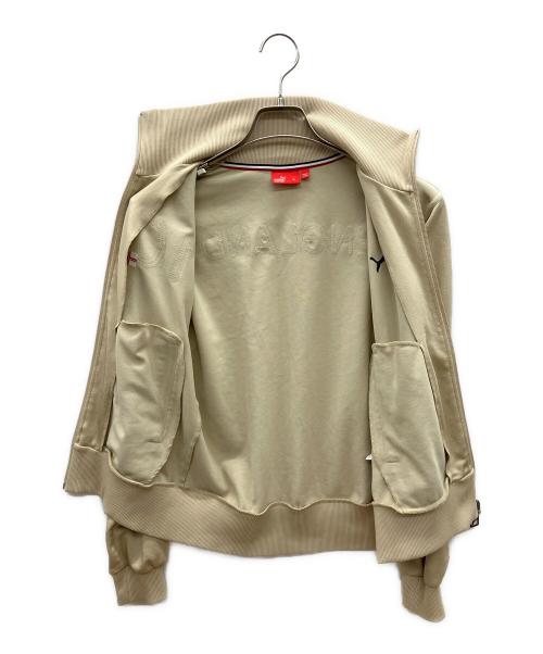 PUMA（プーマ）PUMA (プーマ) トラックジャケット　Y2K ベージュ サイズ:Lの古着・服飾アイテム