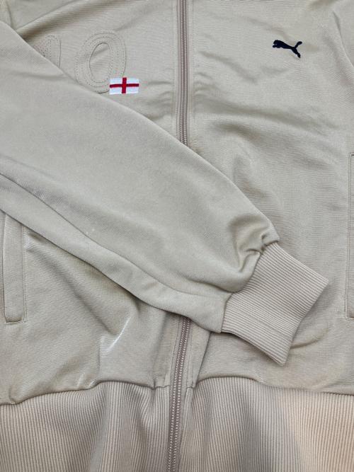 PUMA（プーマ）PUMA (プーマ) トラックジャケット　Y2K ベージュ サイズ:Lの古着・服飾アイテム