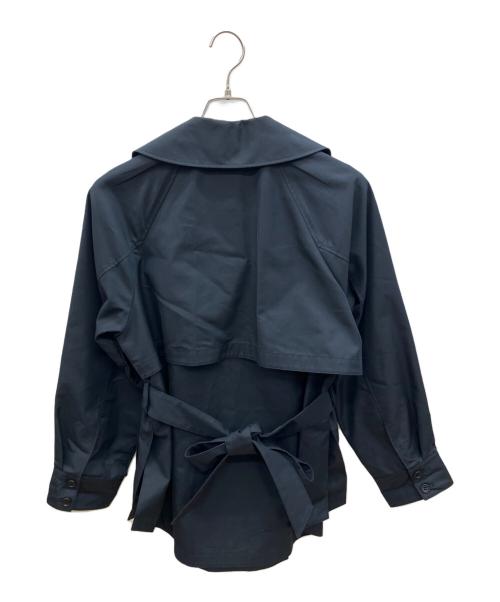 PLST（プラステ）PLST (プラステ) リラクシーショ-トートレンチコート ネイビー サイズ:Lの古着・服飾アイテム