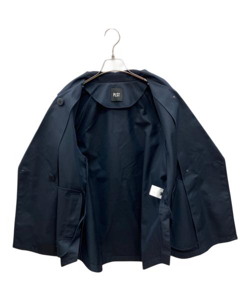 PLST（プラステ）PLST (プラステ) リラクシーショ-トートレンチコート ネイビー サイズ:Lの古着・服飾アイテム