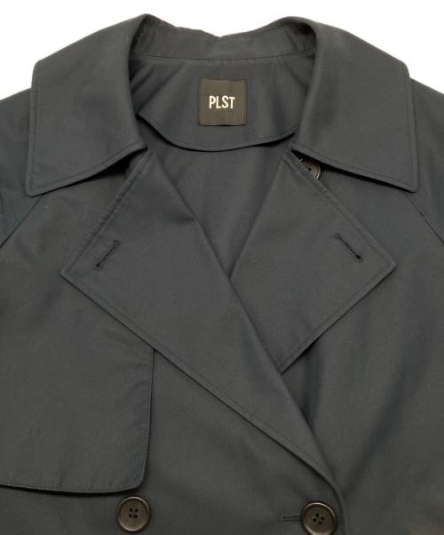 PLST（プラステ）PLST (プラステ) リラクシーショ-トートレンチコート ネイビー サイズ:Lの古着・服飾アイテム