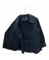 中古・古着 PLST (プラステ) リラクシーショ-トートレンチコート ネイビー サイズ:L：5000円