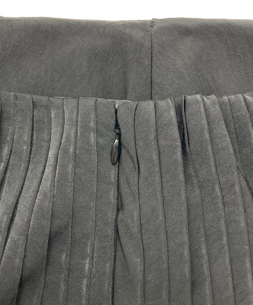 L'AUBE BLANK（ローブ ブラン）L'AUBE BLANK (ローブ ブラン) プリーツスカート ブラック サイズ:Ｍの古着・服飾アイテム