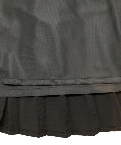 L'AUBE BLANK（ローブ ブラン）L'AUBE BLANK (ローブ ブラン) プリーツスカート ブラック サイズ:Ｍの古着・服飾アイテム