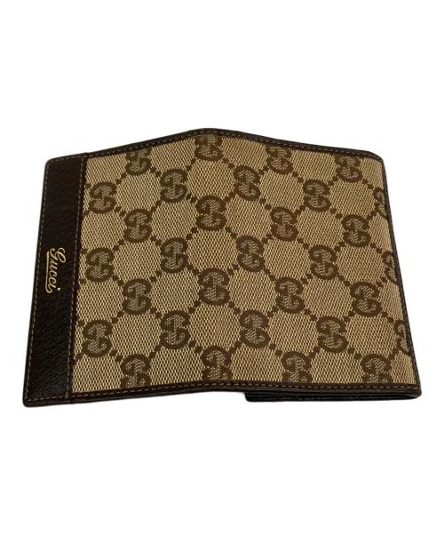 GUCCI（グッチ）GUCCI (グッチ) 名刺入れ ブラウンの古着・服飾アイテム