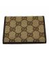 GUCCI (グッチ) 名刺入れ ブラウン：12000円