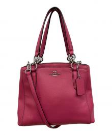 COACH（コーチ）の古着「2WAYショルダーバッグ」｜ショッキングピンク