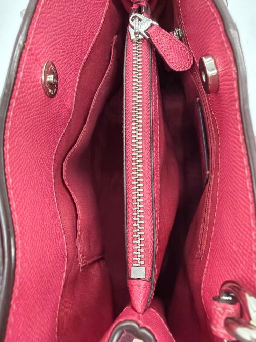 COACH（コーチ）COACH (コーチ) 2WAYショルダーバッグ ショッキングピンクの古着・服飾アイテム
