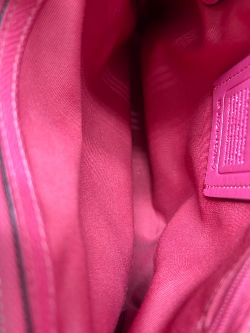 COACH（コーチ）COACH (コーチ) 2WAYショルダーバッグ ショッキングピンクの古着・服飾アイテム