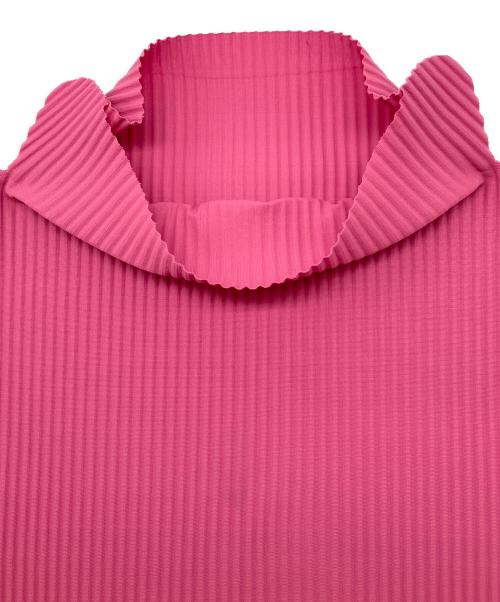 ISSEY MIYAKE（イッセイミヤケ）ISSEY MIYAKE (イッセイミヤケ) 長袖カットソー 25SS puzzle PLEATS ピンク サイズ:不明の古着・服飾アイテム