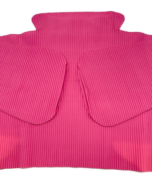 ISSEY MIYAKE（イッセイミヤケ）ISSEY MIYAKE (イッセイミヤケ) 長袖カットソー 25SS puzzle PLEATS ピンク サイズ:不明の古着・服飾アイテム