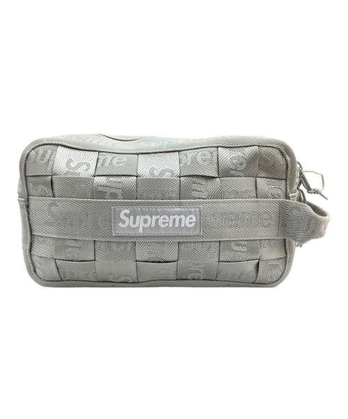 SUPREME（シュプリーム）SUPREME (シュプリーム) WOVEN UTILITY BAG グレーの古着・服飾アイテム