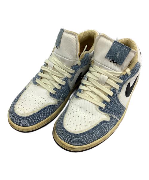 NIKE（ナイキ）NIKE (ナイキ) AIR JORDAN 1 LOW SEAIR JORDAN 1 LOW SE ブルー×ホワイト サイズ:27の古着・服飾アイテム