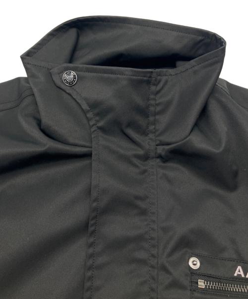 AAKAM（アーカム）AAKAM (アーカム) High-Neck Button Jacket ブラック サイズ:2の古着・服飾アイテム