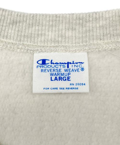 Champion REVERSE WEAVE（チャンピオン リバース ウィーブ）Champion REVERSE WEAVE (チャンピオン リバース ウィーブ) スウェット　リバースウィーブ ライトグレー サイズ:Lの古着・服飾アイテム