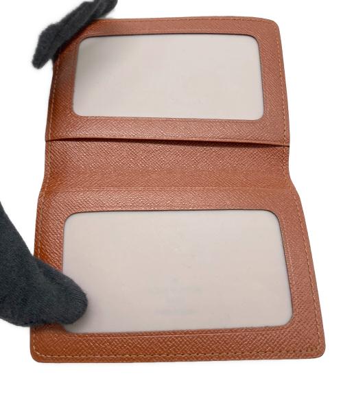 LOUIS VUITTON（ルイ ヴィトン）LOUIS VUITTON (ルイ ヴィトン) 	ポルト2カルト・ヴェルティカル ブラウンの古着・服飾アイテム