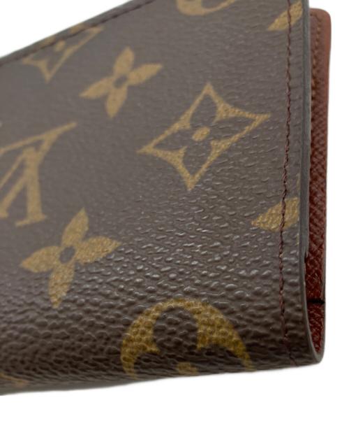 LOUIS VUITTON（ルイ ヴィトン）LOUIS VUITTON (ルイ ヴィトン) 	ポルト2カルト・ヴェルティカル ブラウンの古着・服飾アイテム
