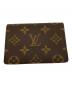 LOUIS VUITTON (ルイ ヴィトン) 	ポルト2カルト・ヴェルティカル ブラウン：9000円