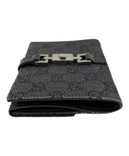 GUCCI（グッチ）GUCCI (グッチ) GG グレー×ブラックの古着・服飾アイテム