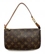 LOUIS VUITTONルイ ヴィトン）の古着「モノグラム　ポシェット・アクセソワール」｜ブラウン