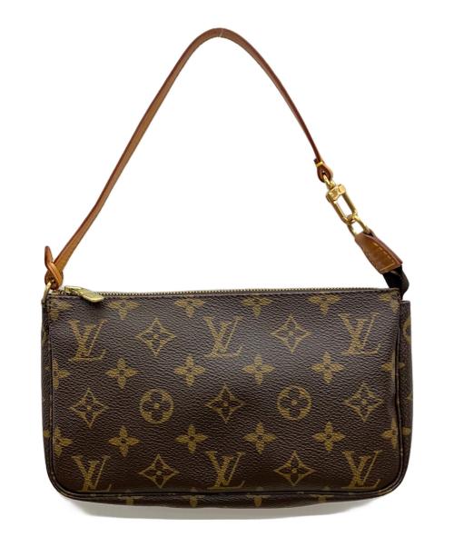 LOUIS VUITTON（ルイ ヴィトン）LOUIS VUITTON (ルイ ヴィトン) モノグラム　ポシェット・アクセソワール ブラウンの古着・服飾アイテム