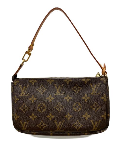 LOUIS VUITTON（ルイ ヴィトン）LOUIS VUITTON (ルイ ヴィトン) モノグラム　ポシェット・アクセソワール ブラウンの古着・服飾アイテム