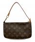 LOUIS VUITTON (ルイ ヴィトン) モノグラム　ポシェット・アクセソワール ブラウン：60000円