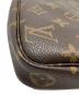 中古・古着 LOUIS VUITTON (ルイ ヴィトン) モノグラム　ポシェット・アクセソワール ブラウン：60000円