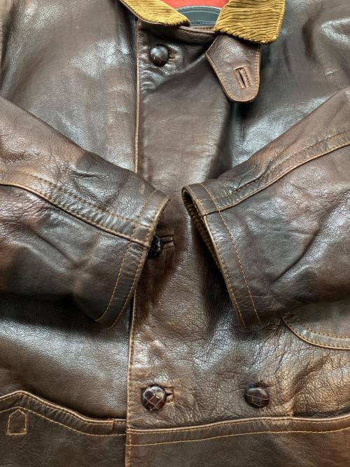 ALBINO GARDIN（アルビノガルディン）ALBINO GARDIN (アルビノガルディン) レザージャケット　古着 ブラウン サイズ:不明の古着・服飾アイテム