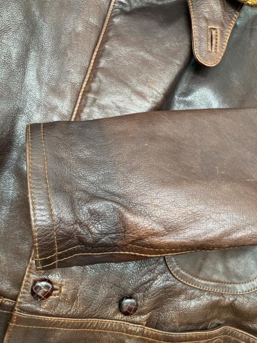 ALBINO GARDIN（アルビノガルディン）ALBINO GARDIN (アルビノガルディン) レザージャケット　古着 ブラウン サイズ:不明の古着・服飾アイテム