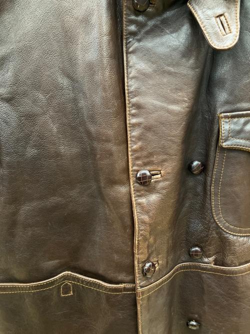 ALBINO GARDIN（アルビノガルディン）ALBINO GARDIN (アルビノガルディン) レザージャケット　古着 ブラウン サイズ:不明の古着・服飾アイテム