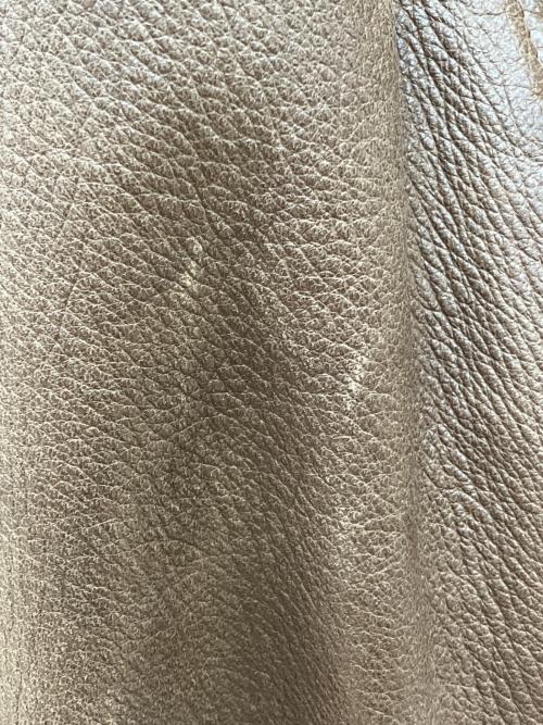 PROGETTO（プロジェット）PROGETTO (プロジェット) レザージャケット　古着 ブラウン サイズ:50の古着・服飾アイテム